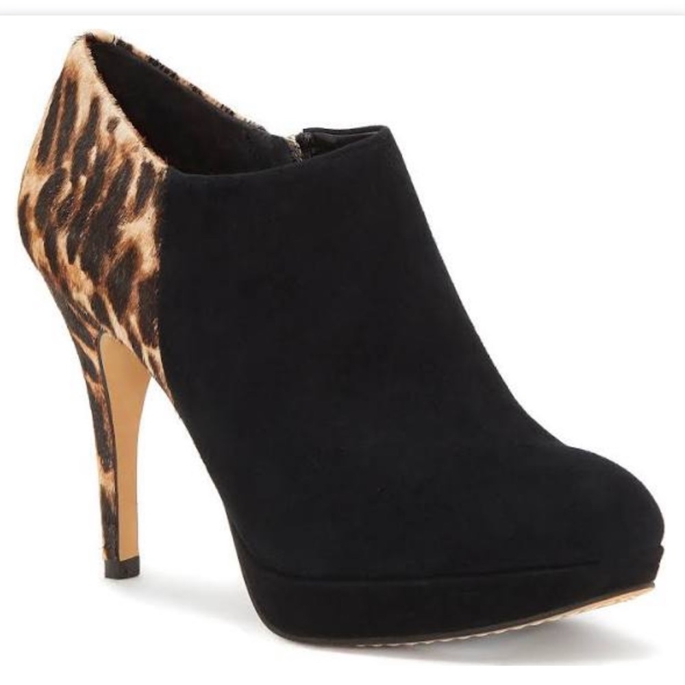 Vince Camuto Leopard Booties
